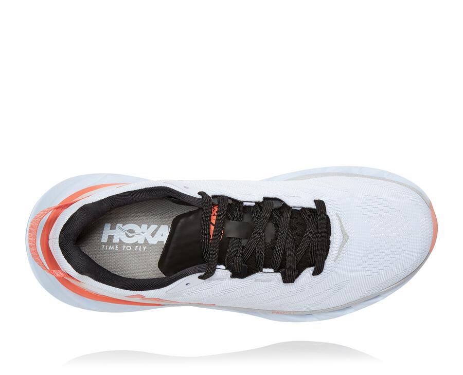 Hoka One One ランニングシューズ レディース 白 - Elevon 2 - KA8730624